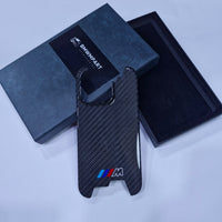 BMW cover i ægte kulfiber til iPhone-modeller