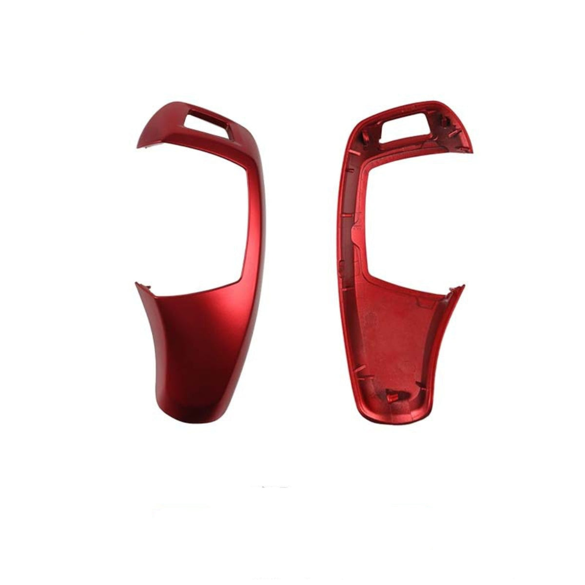 BMW gear shift handle cover 2010-13 5 7 series red