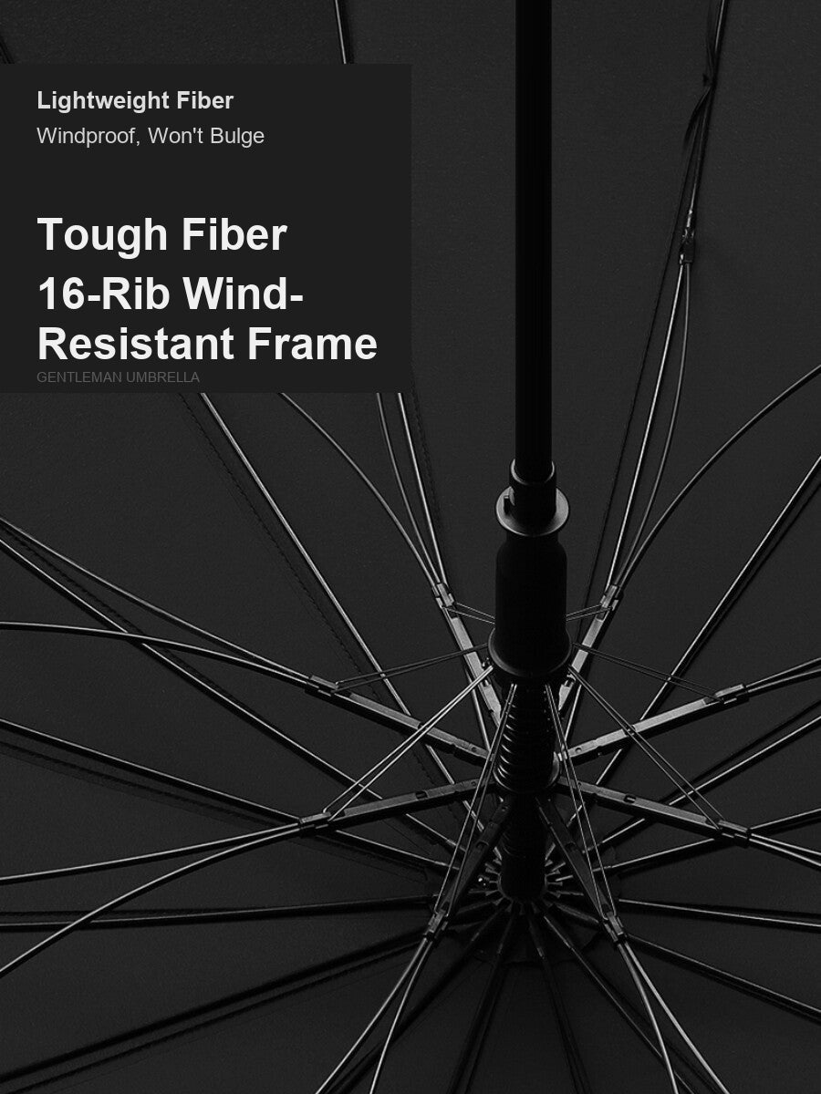 BMW umbrella 16-rib windproof frame detail
