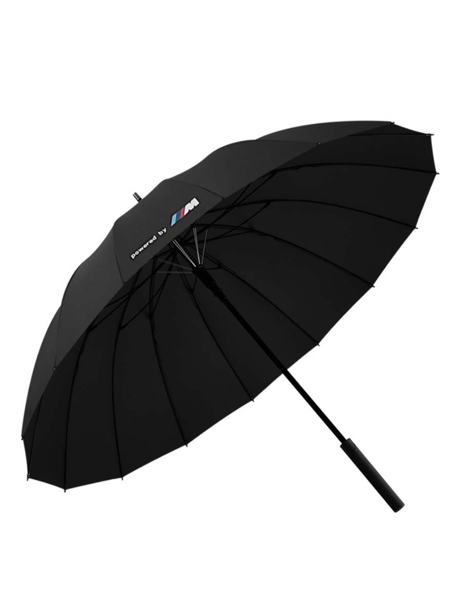 BMW umbrella M badge - side profile view