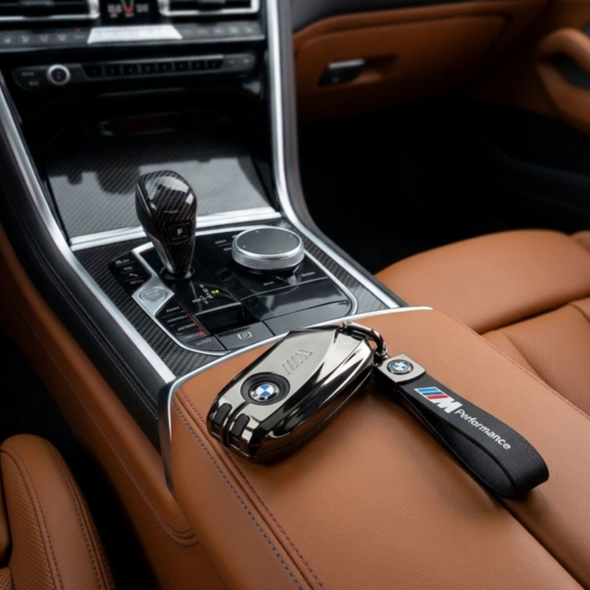 BMW Smart Key Fob Case - Metal Full-Wrap Cover (F/G/New G Series)