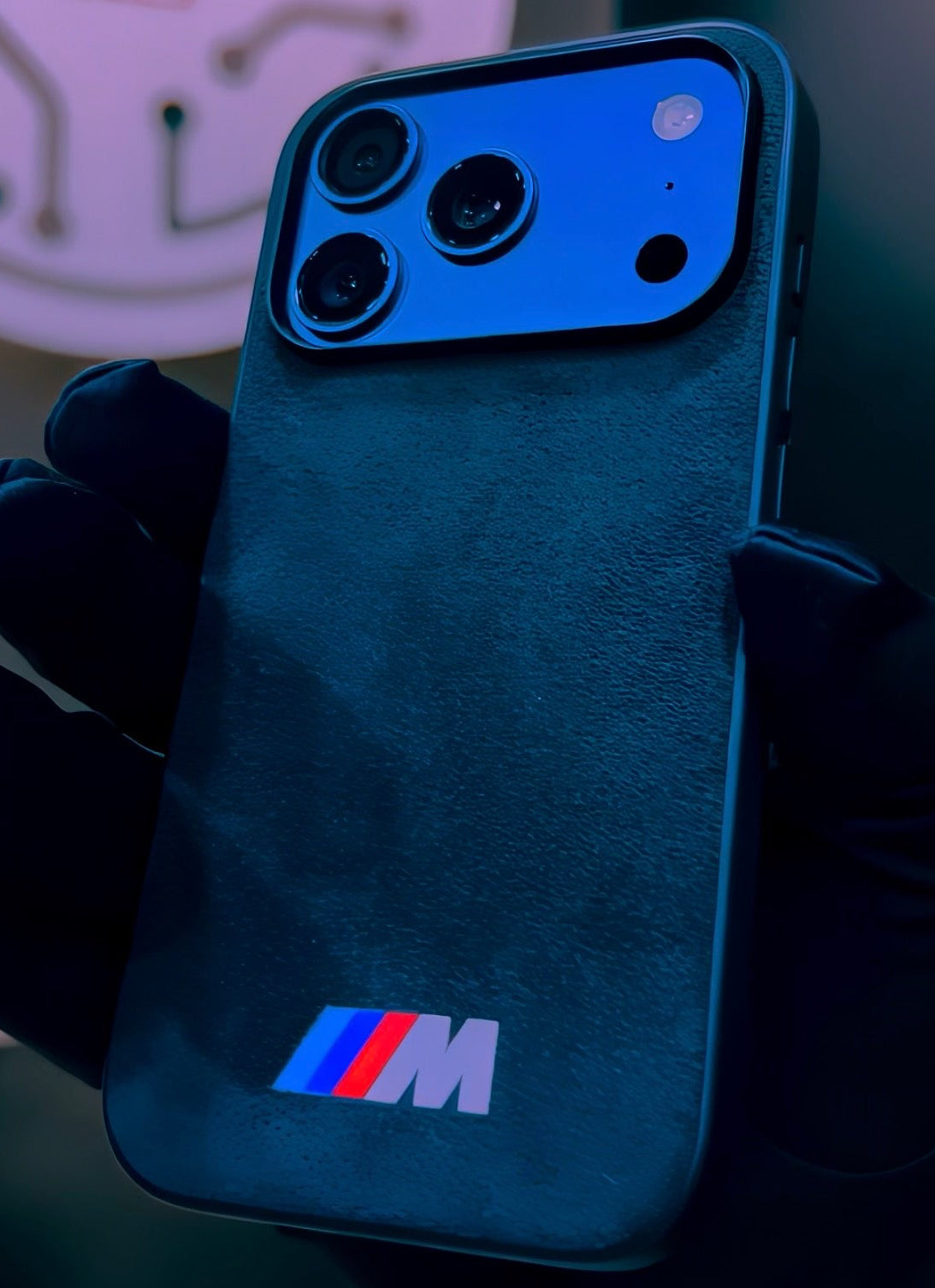 BMW M Alcantara Case For iPhone Models