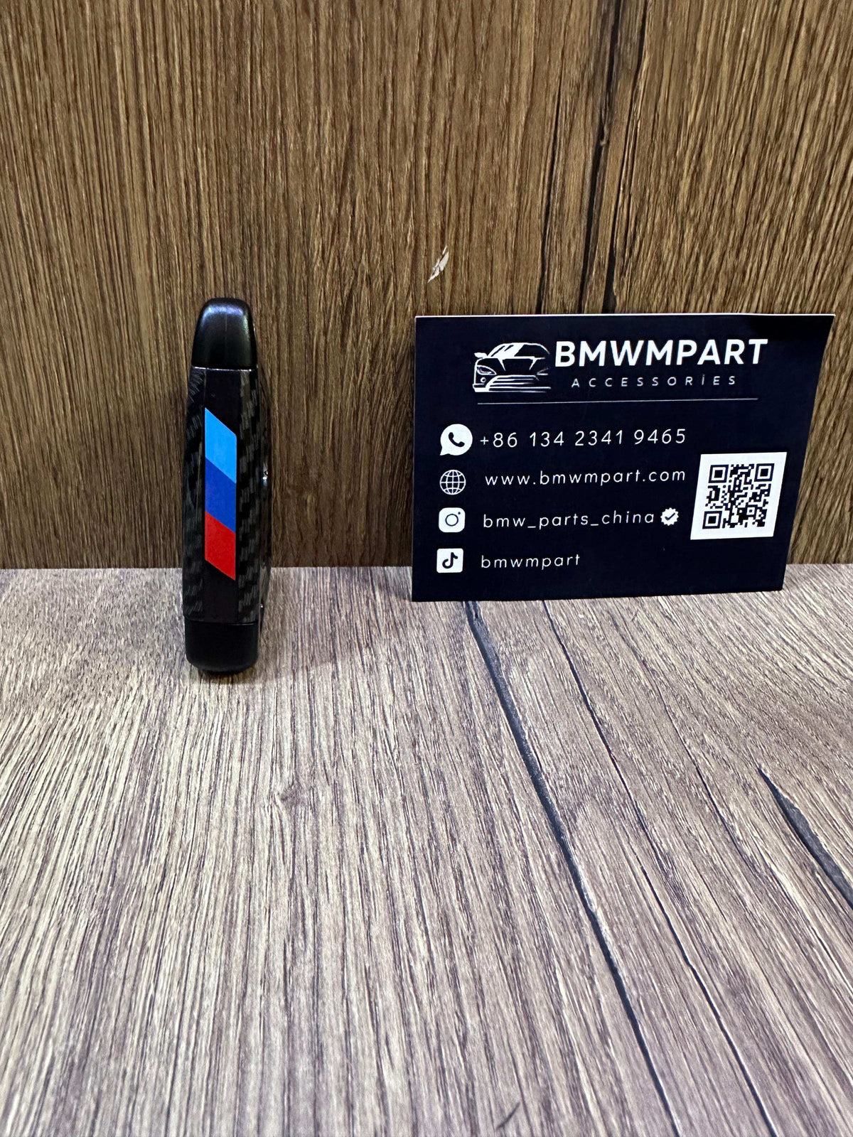 BMW carbon fiber key cover F Series fit standing upright