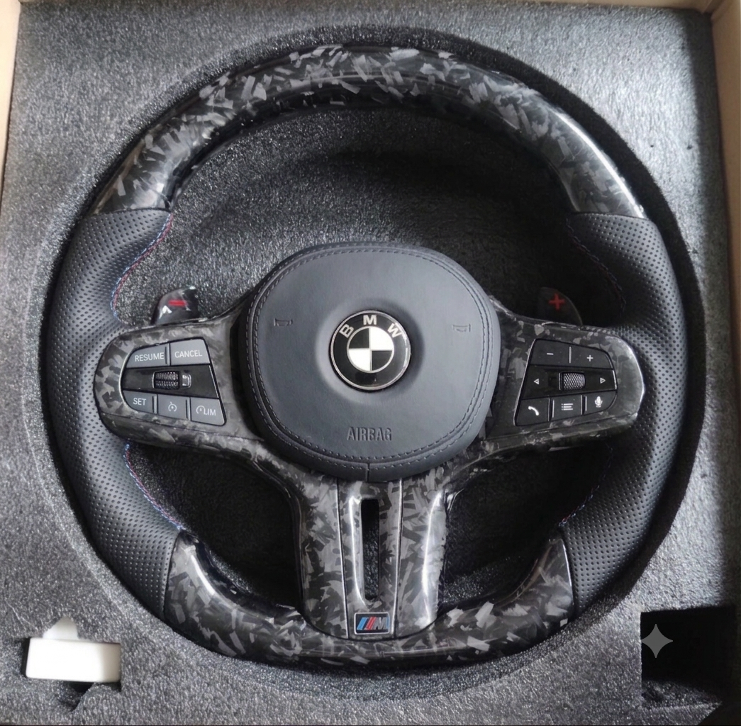 Forged Carbon FiberSteering Wheel FOR BMW G series