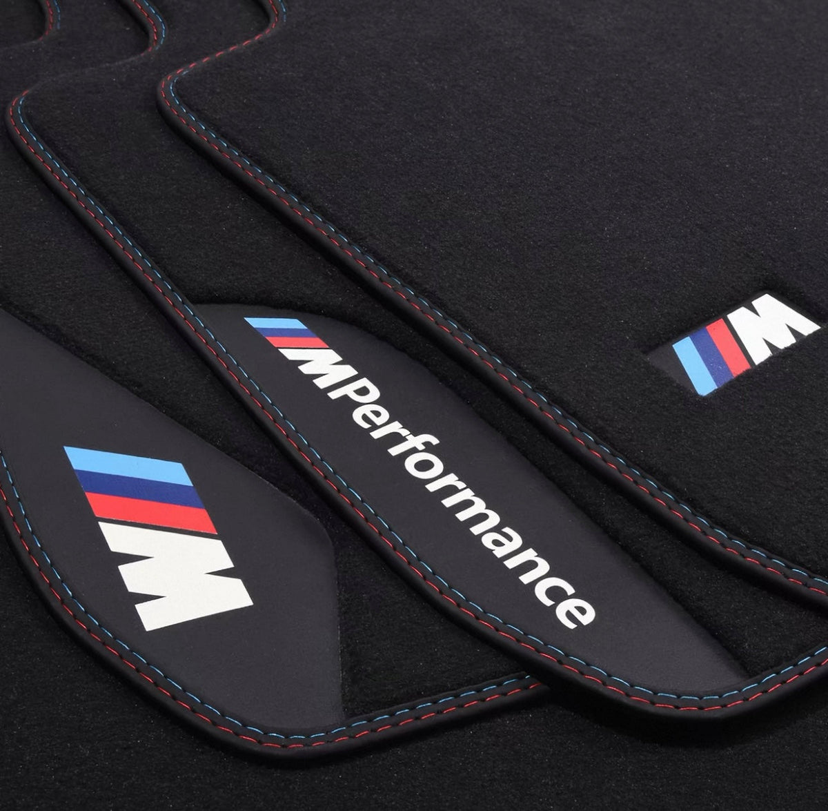 BMW Custom Fit Car Mats - Front Pair with M Performance Logo