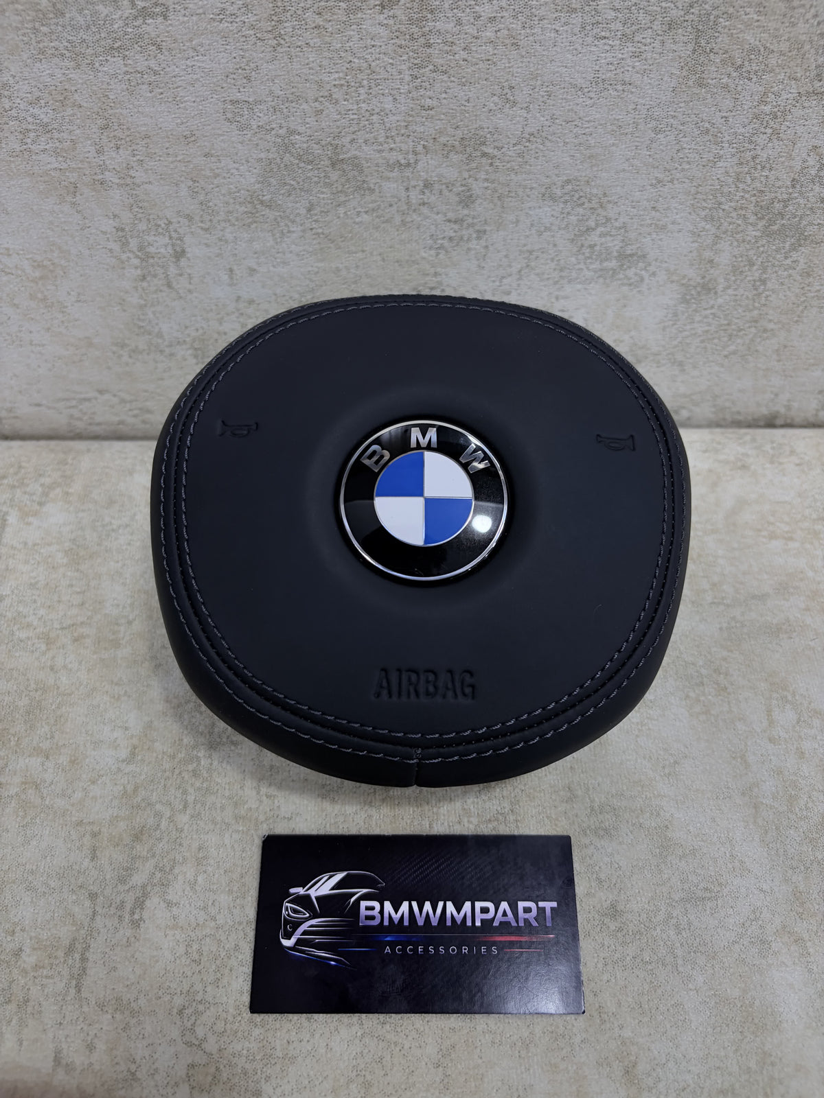 BMW G-Series OEM Airbag M-Color Stitching - with BMWMPART card