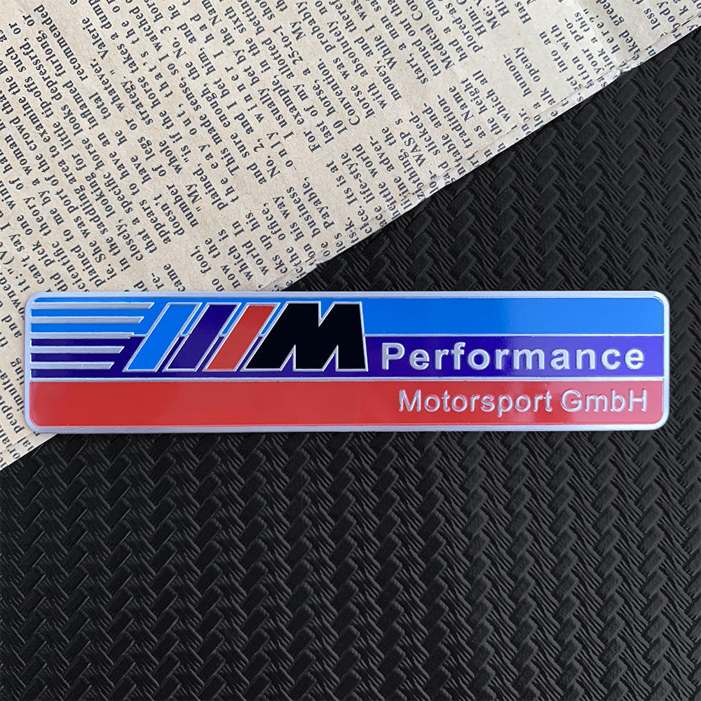 BMW & Mercedes-Benz Metal Emblem Badge Stickers