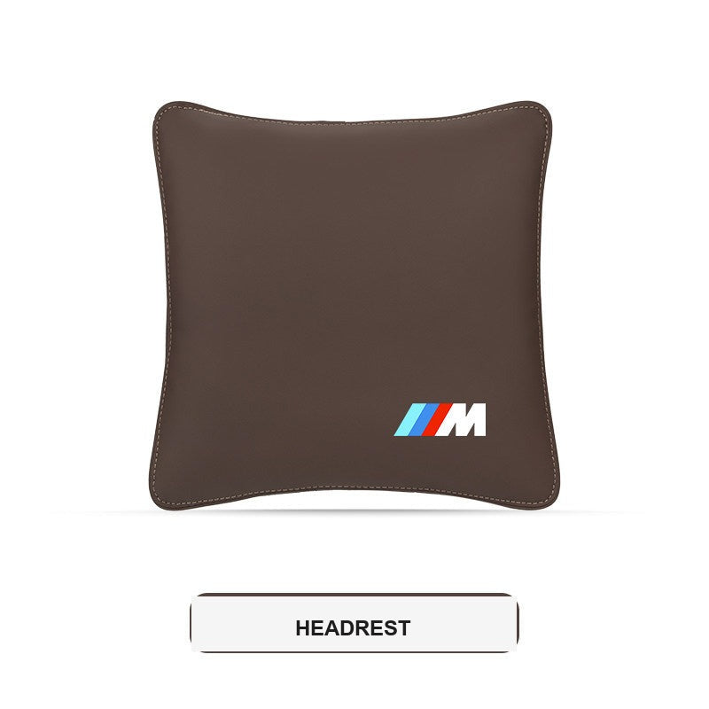 BMW M Sport ergonomisk nakkestøtte og lændestøttepude til bil (3-, 4-, 5-serie & X1-X7)