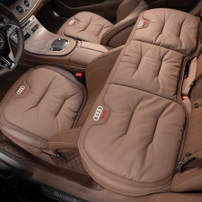 Audi Elite Cloud-Top Seat Cushions – Perforated Breathable All-Season Comfort