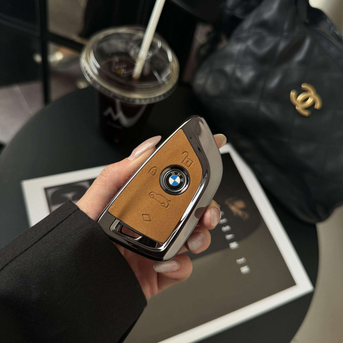 Compatible with BMW key covers, new 5 Series 7 X1 X5 X3 shell X4 X6 35 530 Blade 3 Series 325li buckle