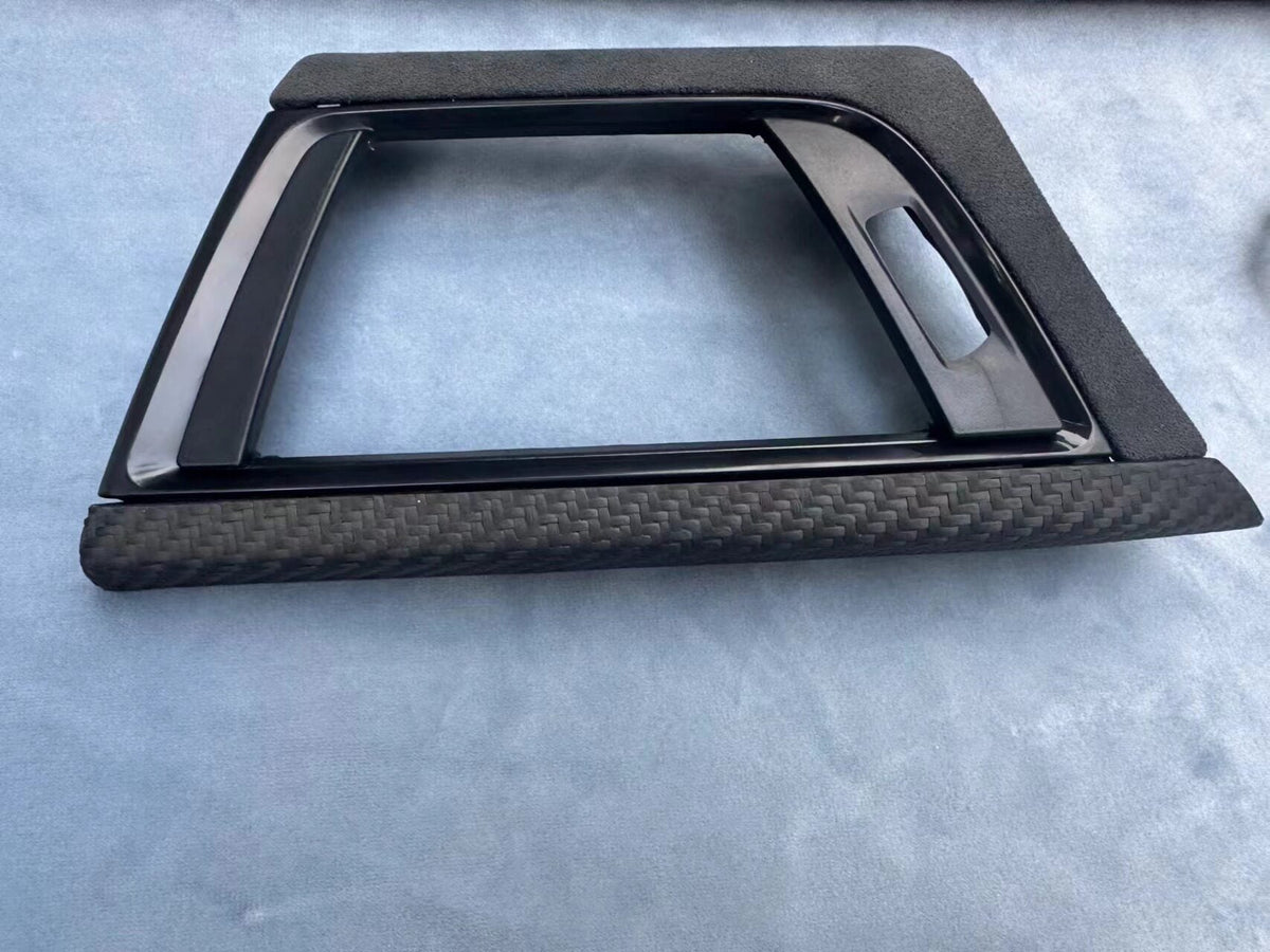 BMW F30/F35 left air vent trim panel, real carbon fiber