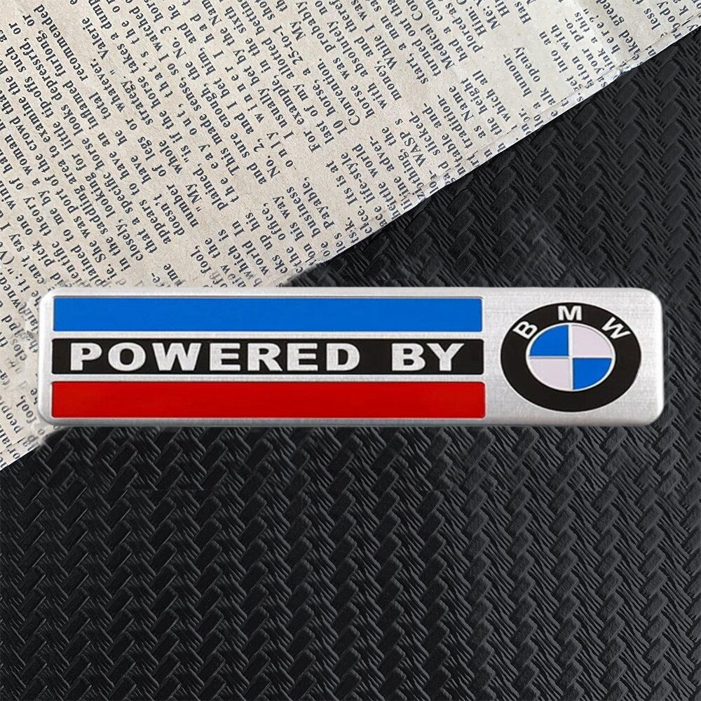 BMW & Mercedes-Benz Metal Emblem Badge Stickers