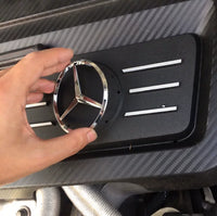 Mercedes-Benz Signature Motor Kapağı Yıldız Amblemi – Krom Üç Köşeli Yıldız Rozeti