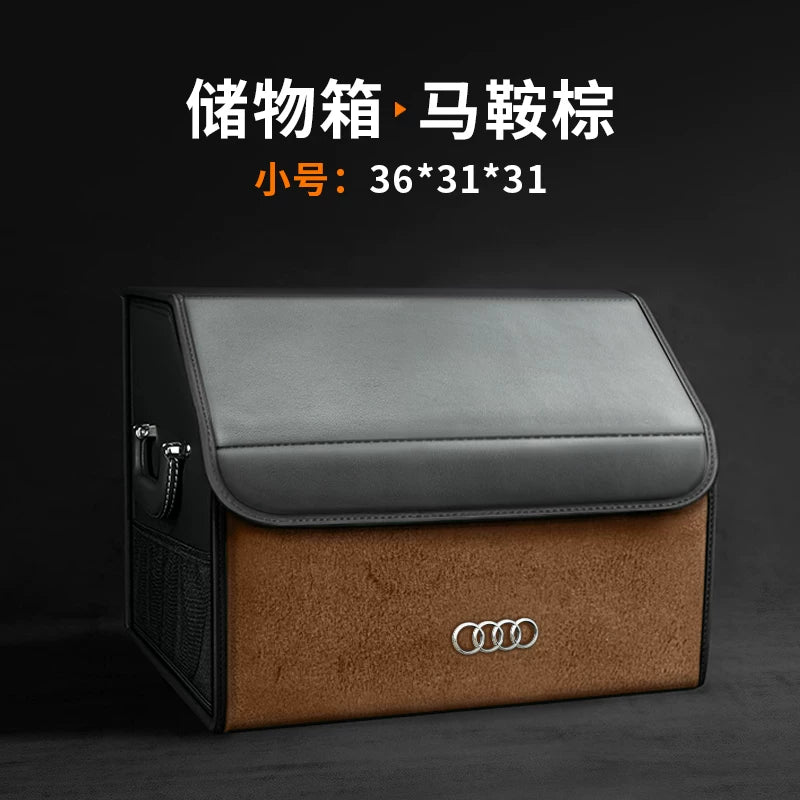 Audi trunk storage box A4L/Q5L/A6L/Q3/Q7/Q2L/A8/A5/A3 car storage box