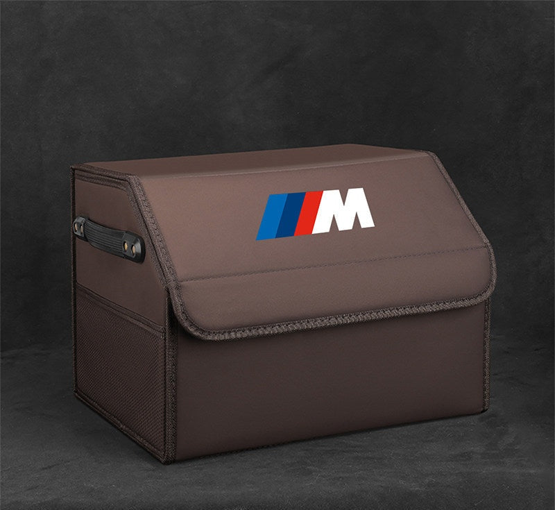BMW trunk storage box, small size, mocha brown color, standard