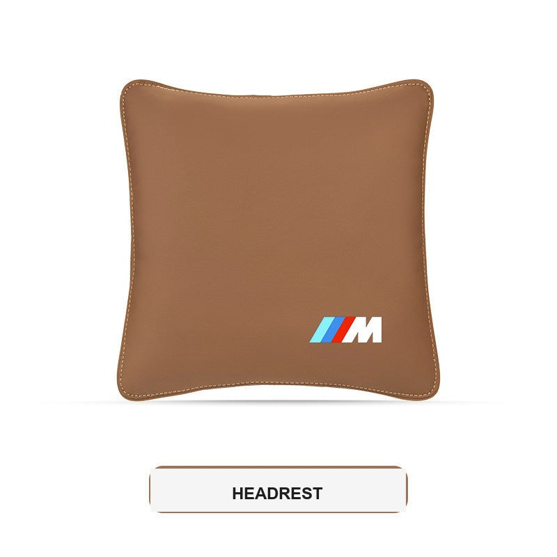 BMW M Sport ergonomisk nakkestøtte og lændestøttepude til bil (3-, 4-, 5-serie & X1-X7)