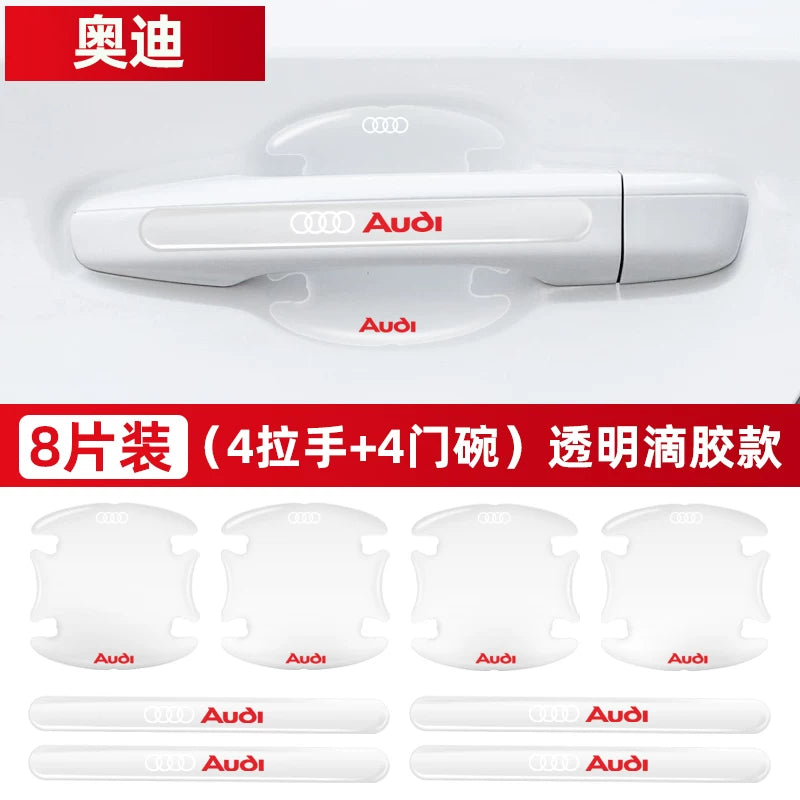 Audi door bumper A4L, A6L, Q3Q5L, A5A7A8L A3L Q4, anti-scratch protection sticker