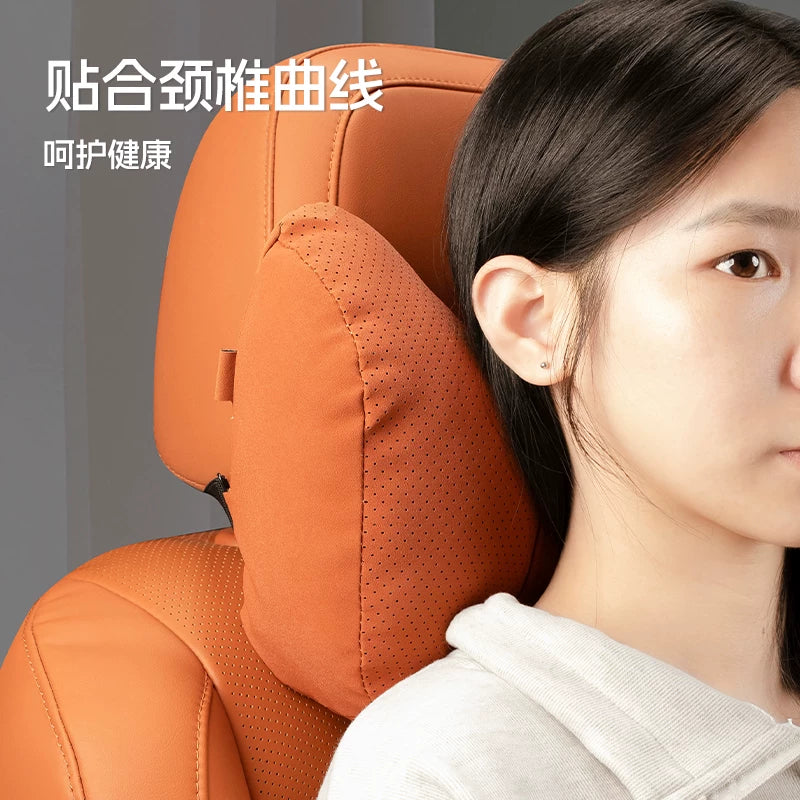 Mercedes-Benz E C A-CLASS GLC E300L headrest neck pillow special C260L car seat lumbar GLB backrest pad