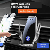 Soporte para teléfono con carga inalámbrica BMW - Cargador a medida para consola central