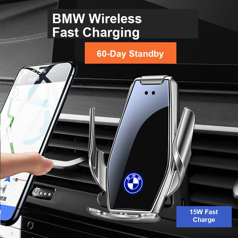 BMW wireless charging phone mount, other model contact us for fitment