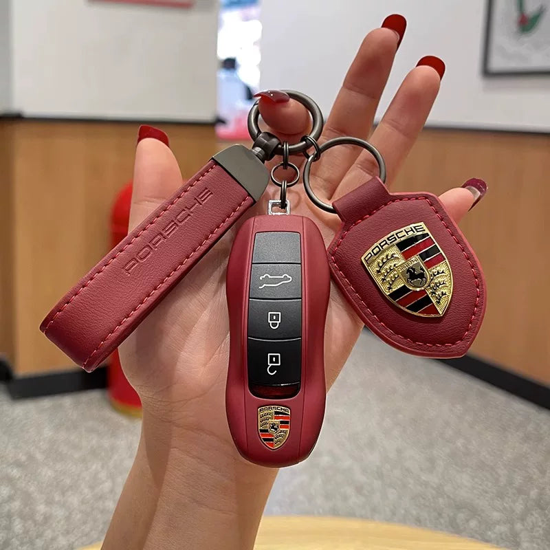 Porsche Signature Gloss Key Shell – 13-Colour Crest Collection and Houndstooth Edition