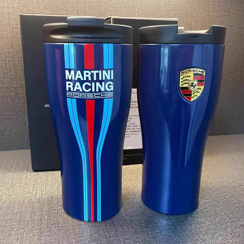 Porsche Insulated Travel Mug – Stainless Steel Hot & Cold Cup