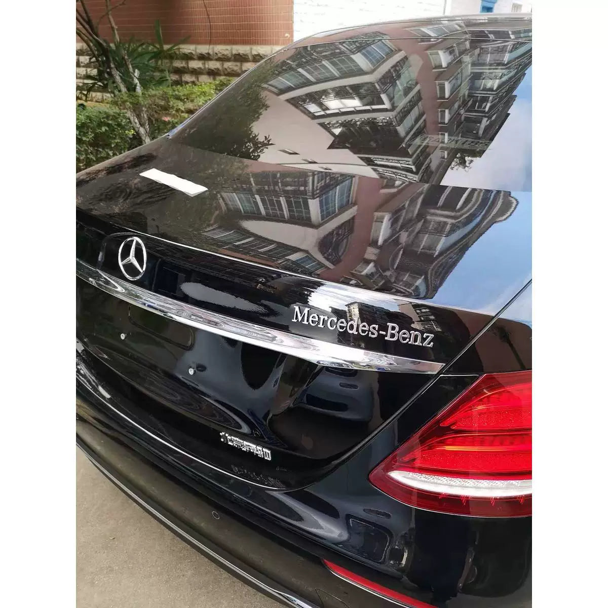 Mercedes-Benz new E-class E300L C260L A200L S500L original Mercedes rear car logo number letter sticker