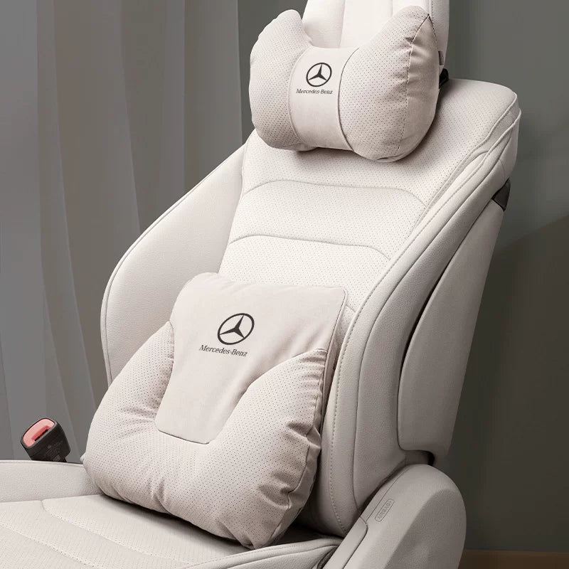 Mercedes-Benz E C A-CLASS GLC E300L headrest neck pillow special C260L car seat lumbar GLB backrest pad