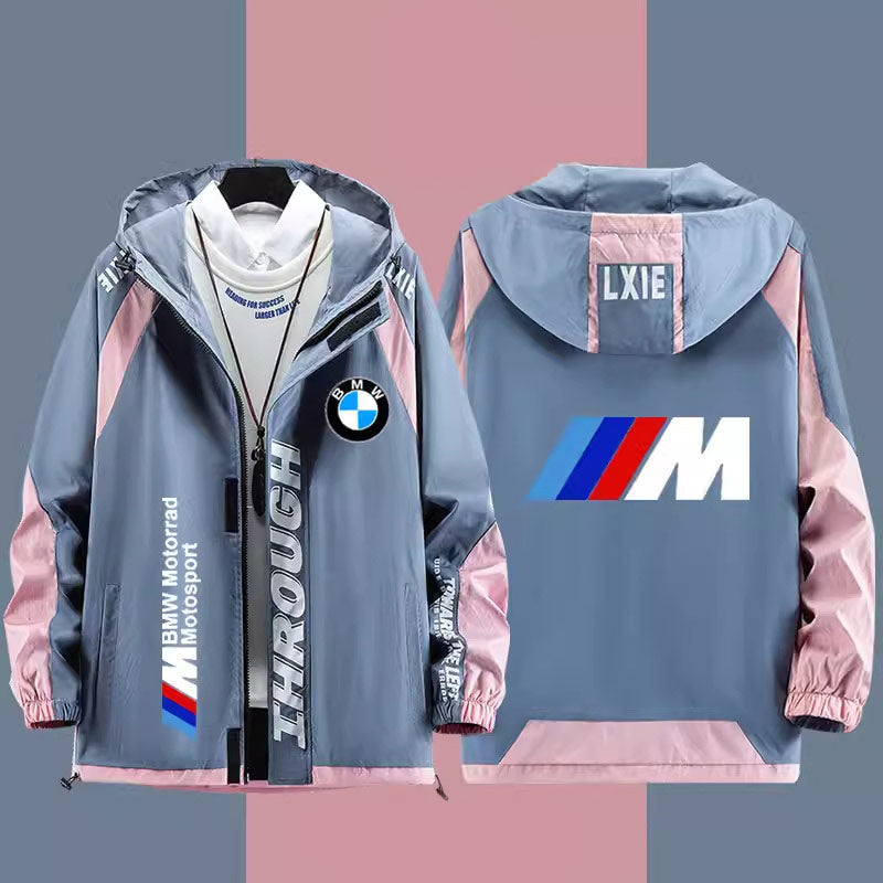 سترة واقية من الرياح BMW M Power - تصاميم زرقاء