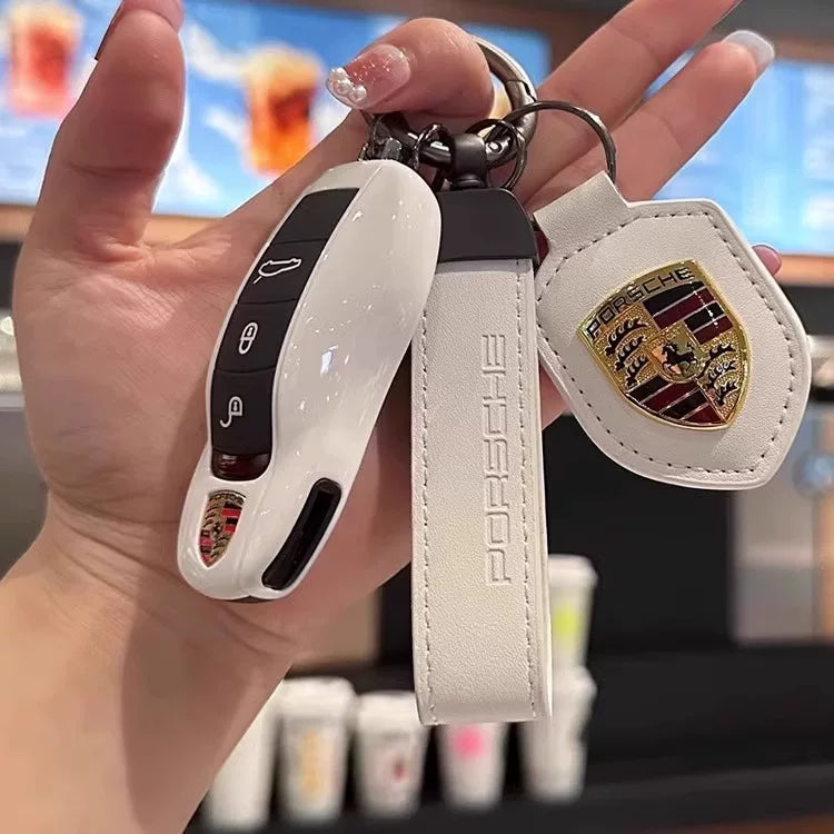 Porsche Signature Gloss Key Shell – 13-Colour Crest Collection and Houndstooth Edition