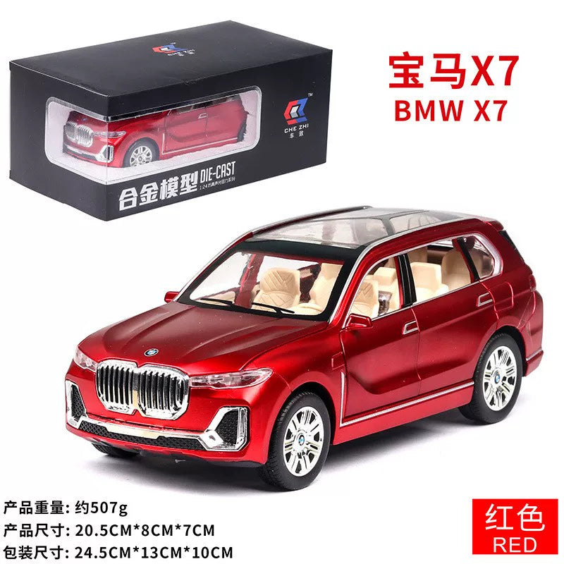1:24 Brilliance BMW 5 Series 525 model 36 GT Alloy X1 X2 X4 car 530 model BMW new 540