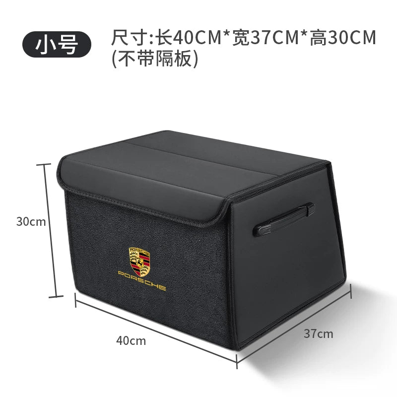 Suitable for Porsche car trunk storage, Cayenne Macan, Palamella, Taycan car organizer