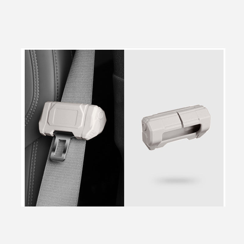 BMW M seat belt buckle silicone cover off-white small size