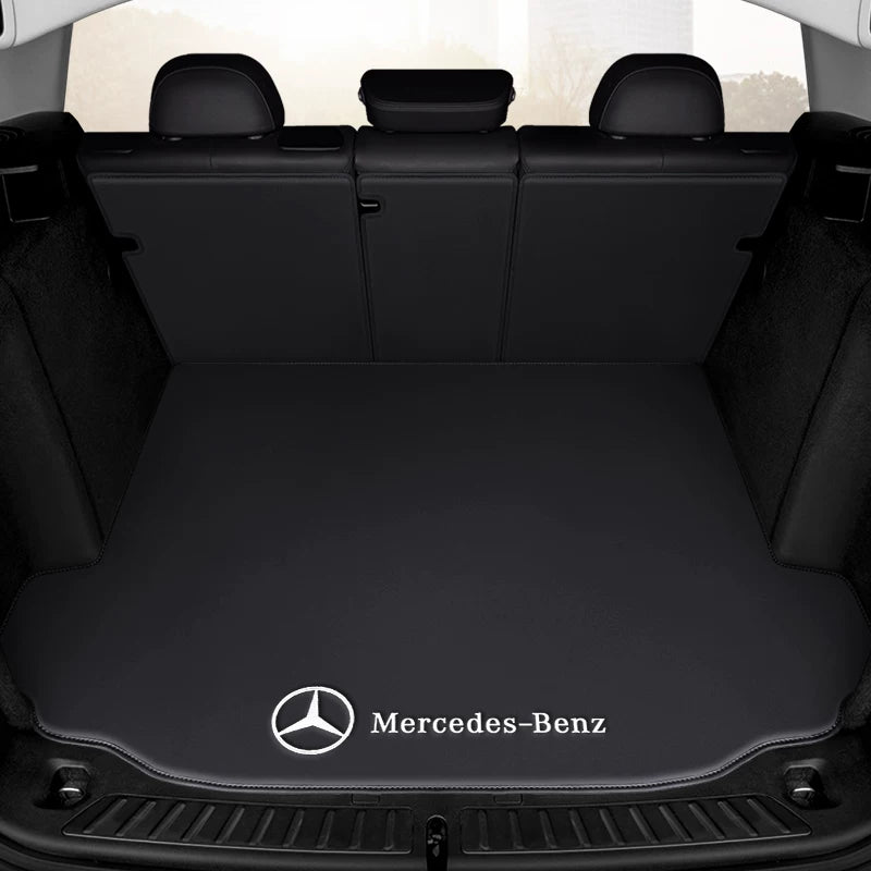 Mercedes-Benz Signature Trunk Liner – Piano Black Half Surround Set