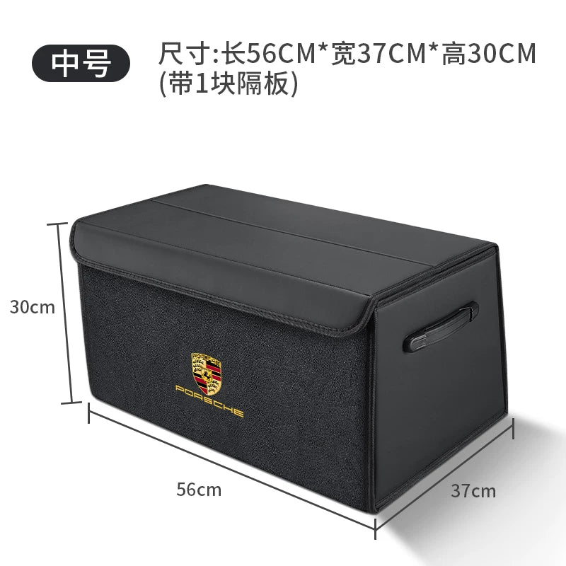 Suitable for Porsche car trunk storage, Cayenne Macan, Palamella, Taycan car organizer