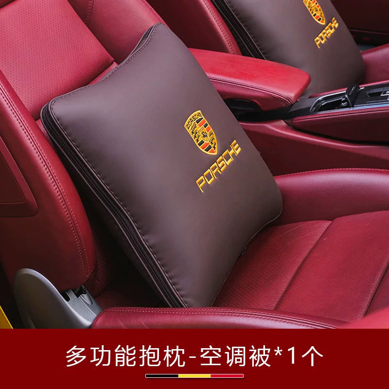 Suitable for Porsche Cayenne Macan 911 Panamera car glasses case, eyeglass clip, and interior modification accessories