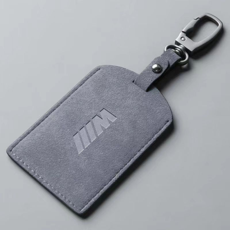 BMW Alcantara Suede Digital Card Key Holder & Protective Sleeve Case