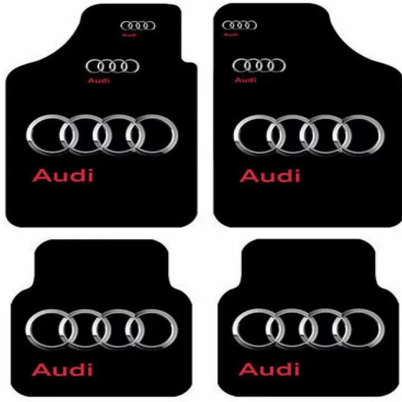 Audi Sport all-weather floor mat set – Classic Four Rings
