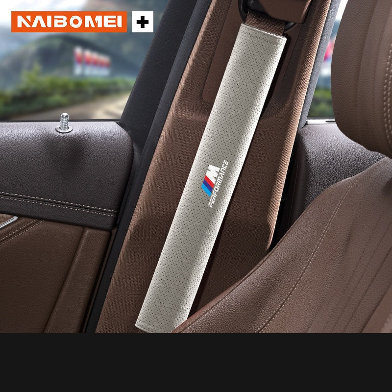 غطاء وسادة كتف حزام الأمان BMW M - واقي حزام من الشمواه