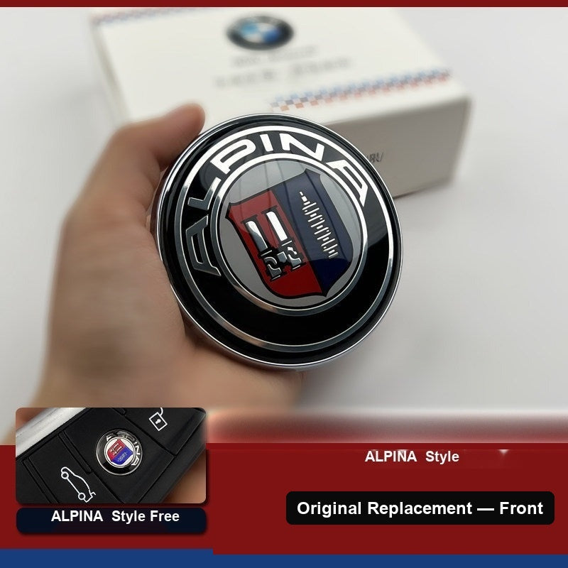 Premium Material ALPINA Style BMW Hood Badge
