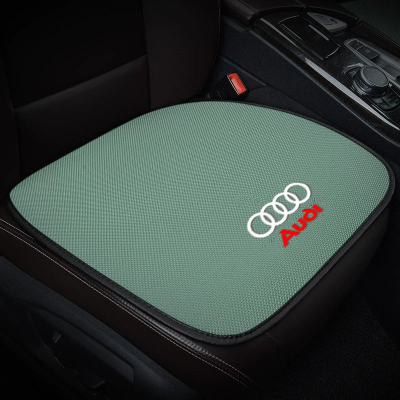 Audi breathable linen front seat cushion in Sage Green