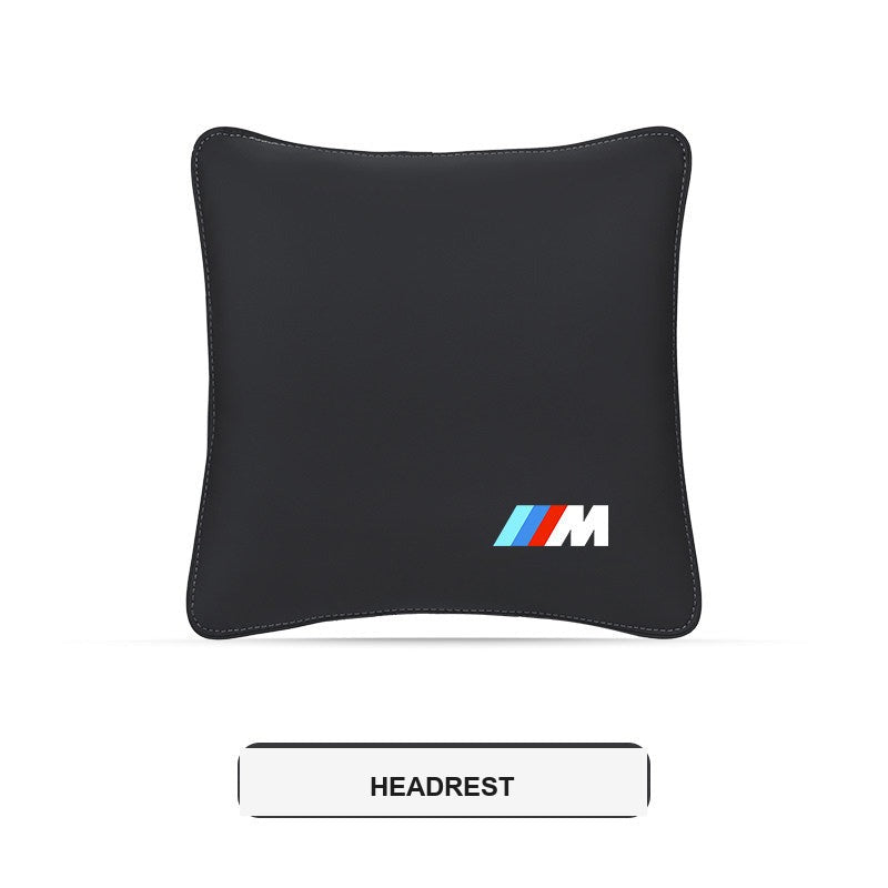 BMW M Sport ergonomisk nakkestøtte og lændestøttepude til bil (3-, 4-, 5-serie & X1-X7)