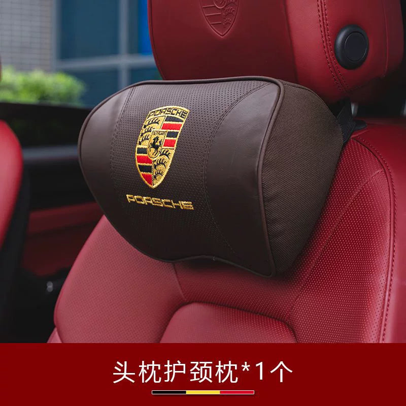 Suitable for Porsche Cayenne Macan 911 Panamera car glasses case, eyeglass clip, and interior modification accessories