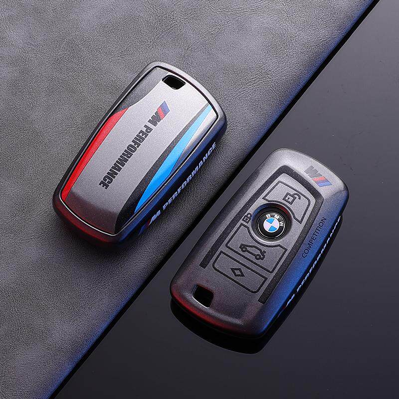 BMW Style A F-Series key fob case, black shell only, no keychain