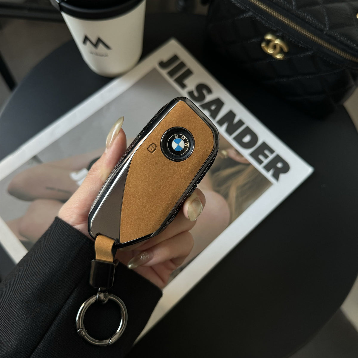 Compatible with BMW key covers, new 5 Series 7 X1 X5 X3 shell X4 X6 35 530 Blade 3 Series 325li buckle