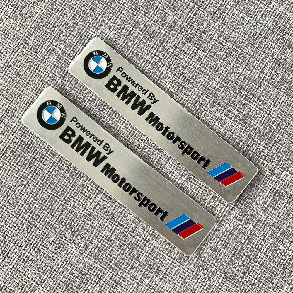 BMW & Mercedes-Benz Metal Emblem Badge Stickers