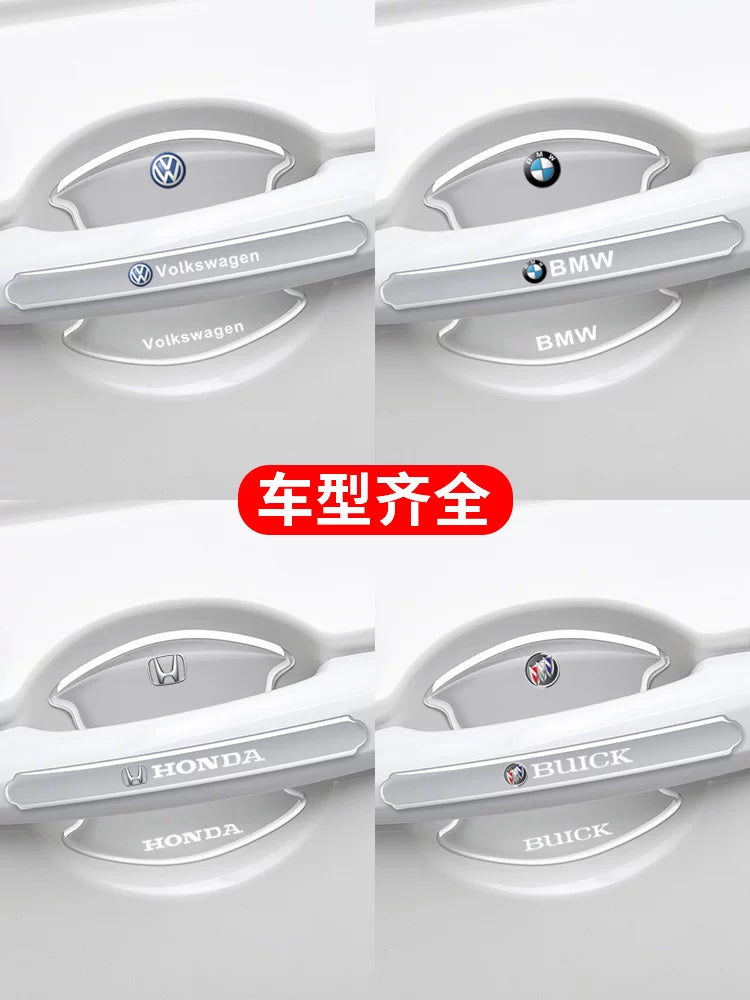 Car door handle stickers, door bowl protectors, anti-scratch scratch protectors, transparent paint protective films, decorative supplies