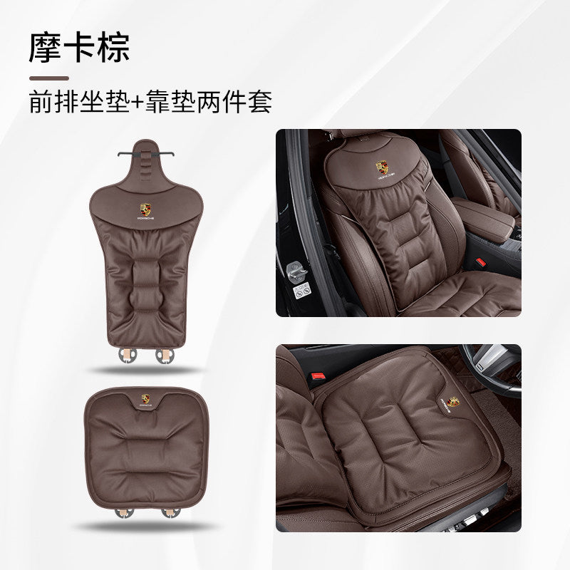 Porsche seat cushions: new Cayenne Panamera Macan 718 911 interior seat cushion covers suitable for all seasons