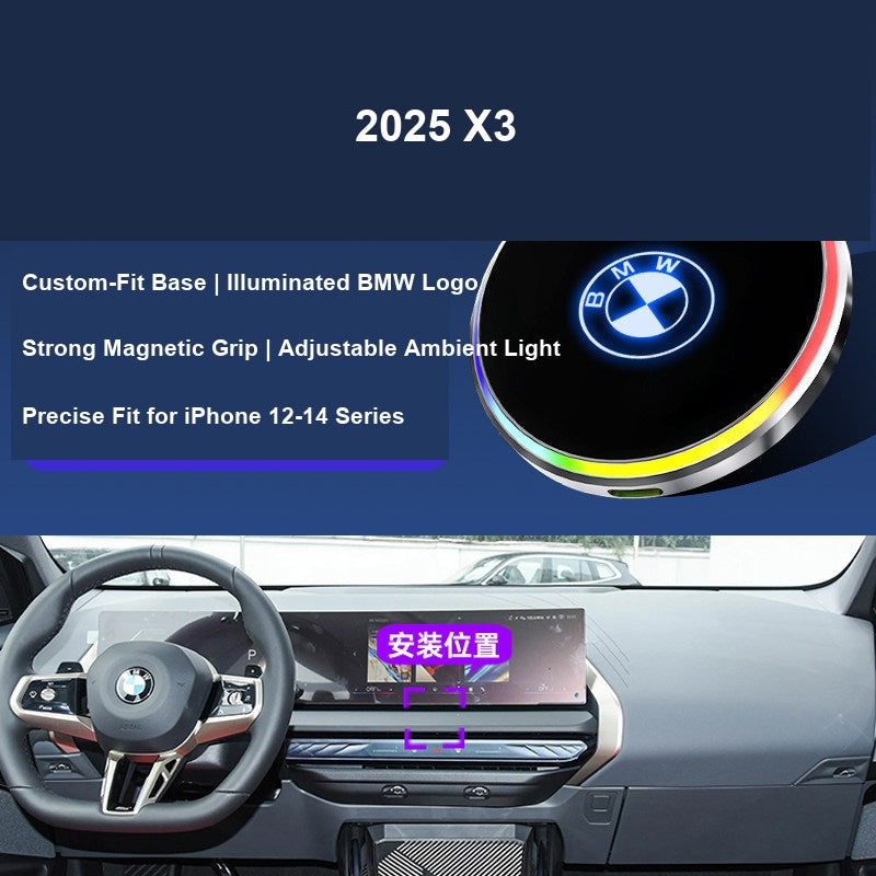 BMW magnetic phone mount 2025 X3 fitment