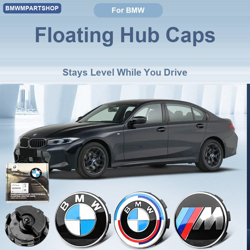 BMW floating center caps - magnetic gravity design overview